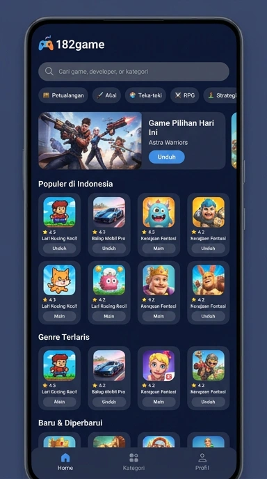 182game – Halaman Indeks Aplikasi Populer & Kanal Uji Terbaik