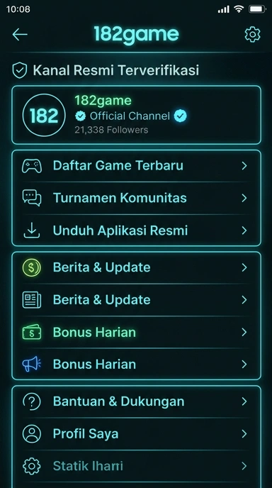 Kanal Resmi 182game: Unduh Sekarang untuk Android