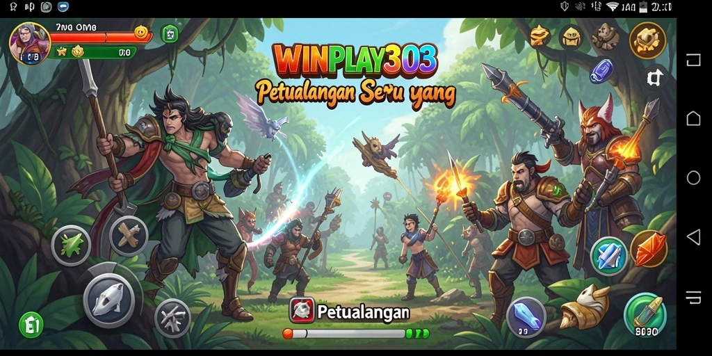 Tampilan antarmuka WINPLAY303 yang menarik dan interaktif.